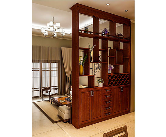 全鋁博古架-02（風(fēng)格：中式；顏色：金像）